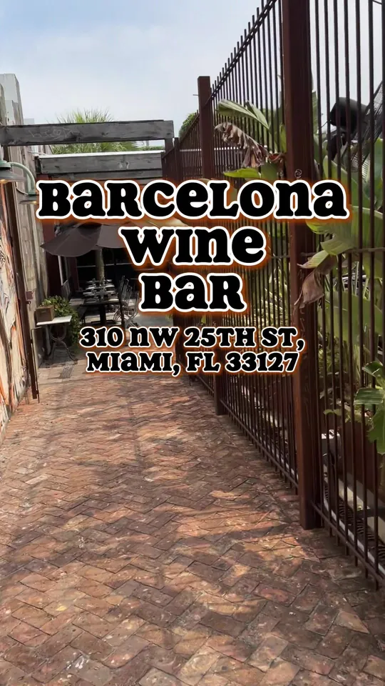 Wine at Barcelona Wine Bar, Miami