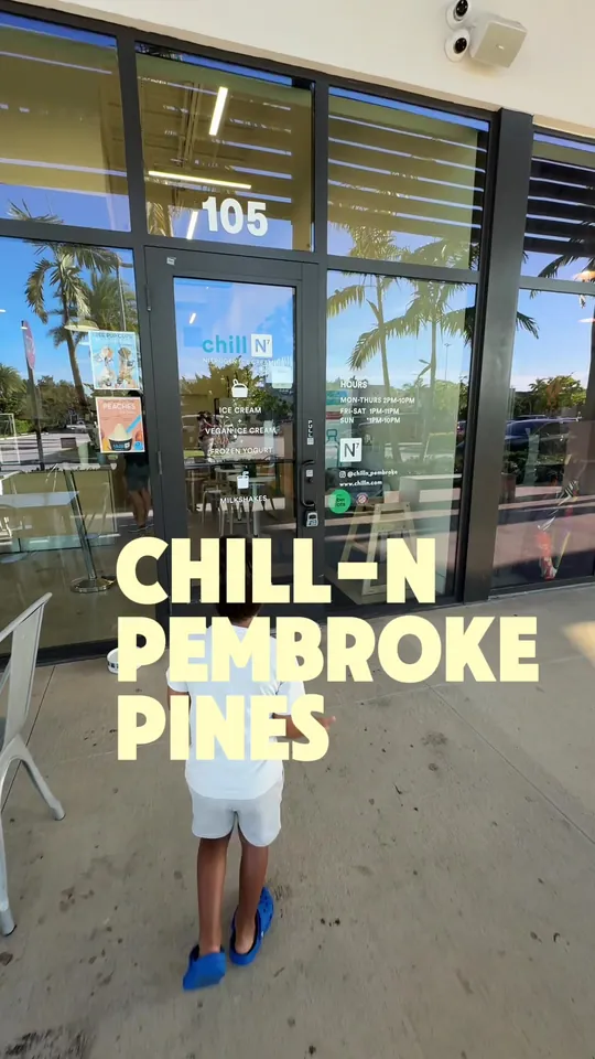 Ice cream at Chill-N Ice Cream Pinecrest, Miami