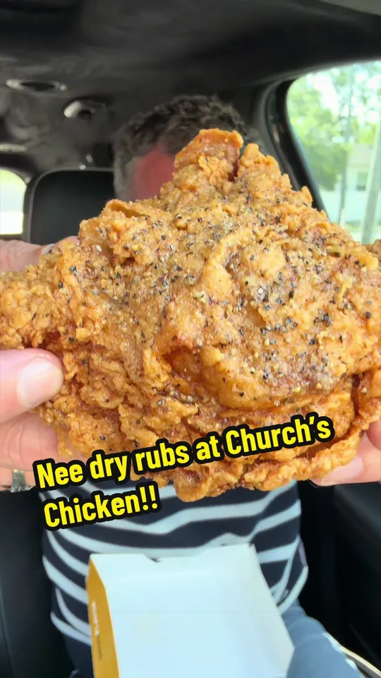 Chicken at Church's Texas Chicken, Miami