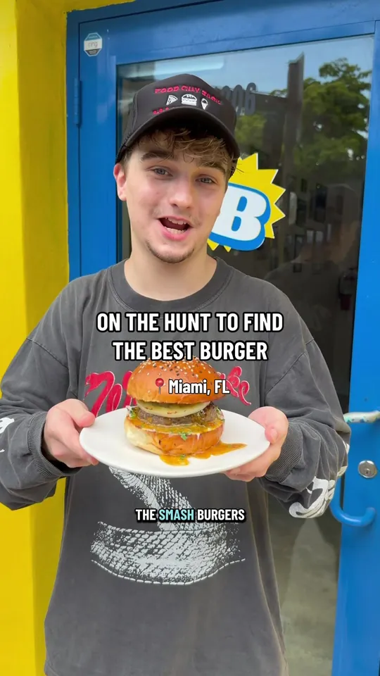 Burger at Coney Burger, Miami