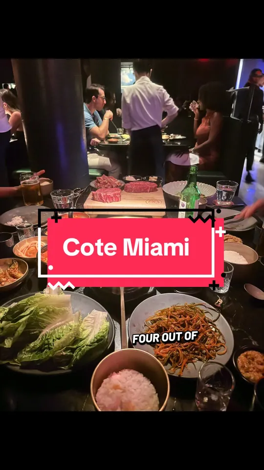 Steak at Cote Miami, Miami