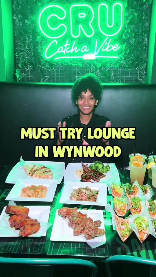 Tacos at Cru Lounge Wynwood, Miami