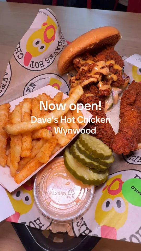 Chicken at Dave's Hot Chicken, Miami – $6.99 on the menu