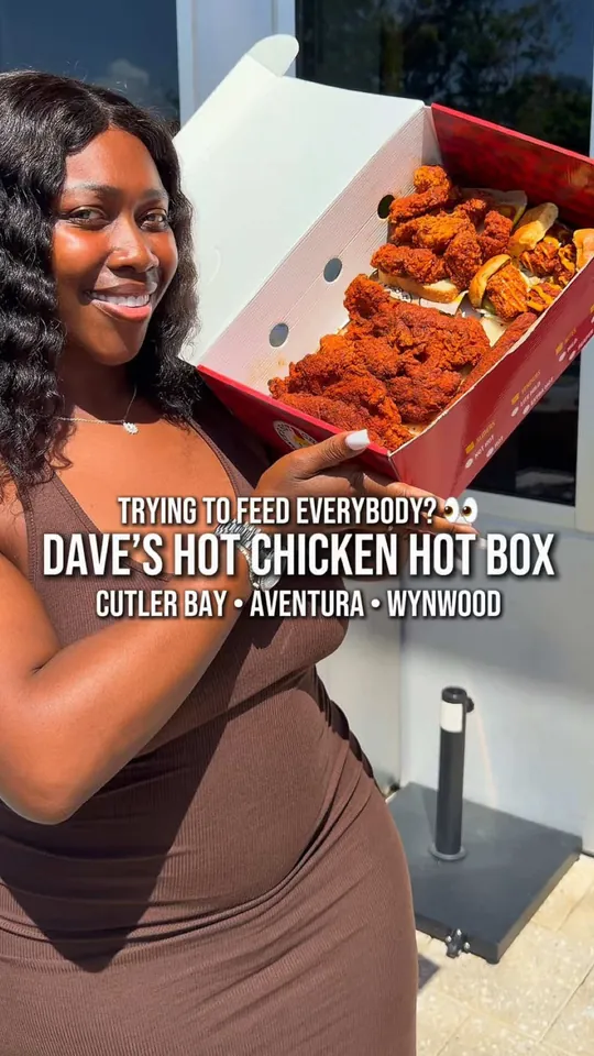 Chicken at Dave's Hot Chicken, Miami – $6.99 on the menu