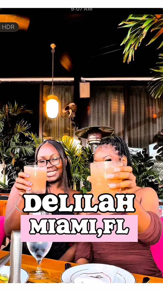 Cocktails at Delilah Miami, Miami