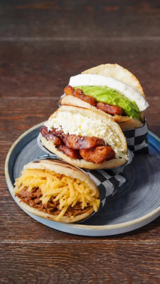Arepas at Doggis Arepa Bar, Miami