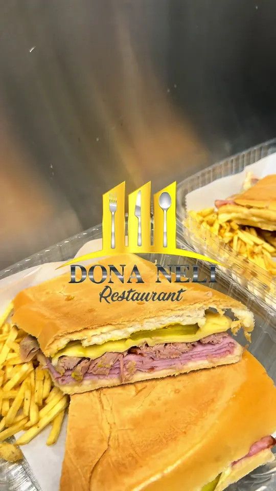 Cuban sandwich at Dona Neli Restaurant, Miami