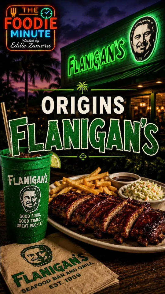Baby back ribs at Flanigan's Seafood Bar and Grill, Miami