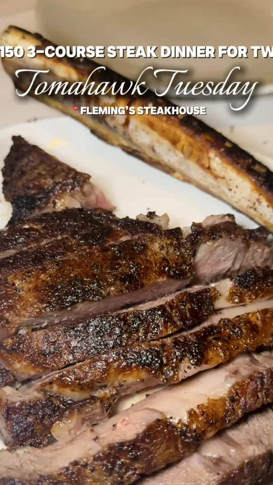 Steak at Fleming's Prime Steakhouse & Wine Bar, Miami