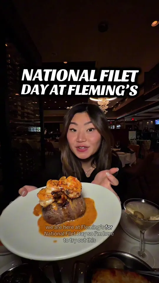Steak at Fleming's Prime Steakhouse & Wine Bar, Miami