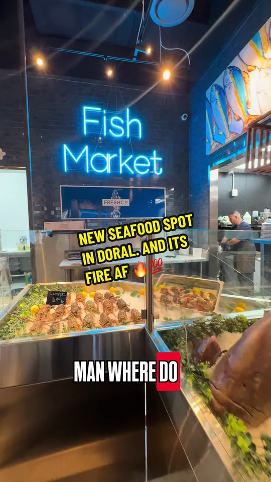 Seafood at FreshCo Fish - Kendall, Miami