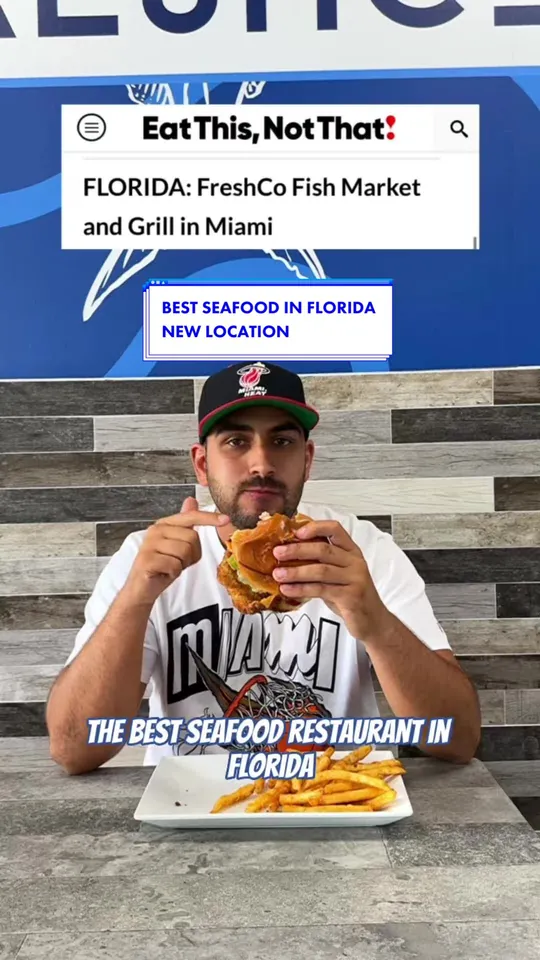 Seafood at FreshCo Fish - Kendall, Miami