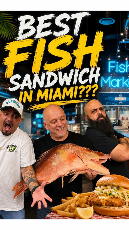 Burger at FreshCo Fish - Kendall, Miami