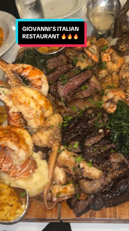 Steak at Giovanni's Restaurant, Miami