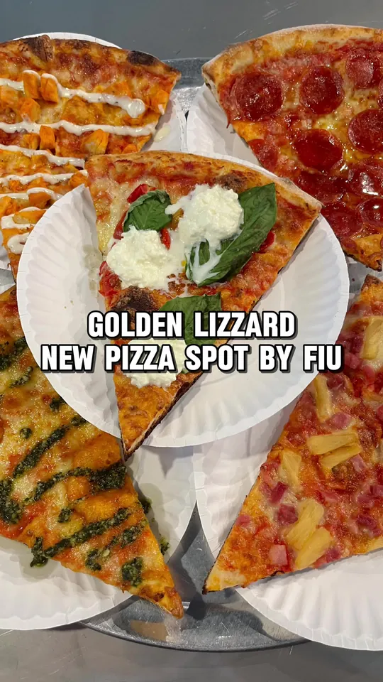 Chicken at Golden Lizzard Pizza, Miami – $5.75 on the menu