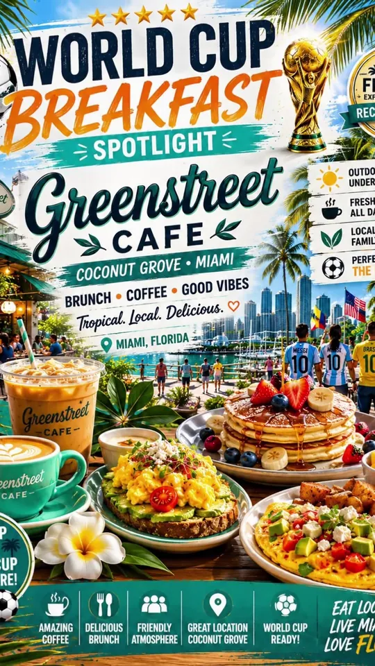 Video at Greenstreet Cafe, Miami