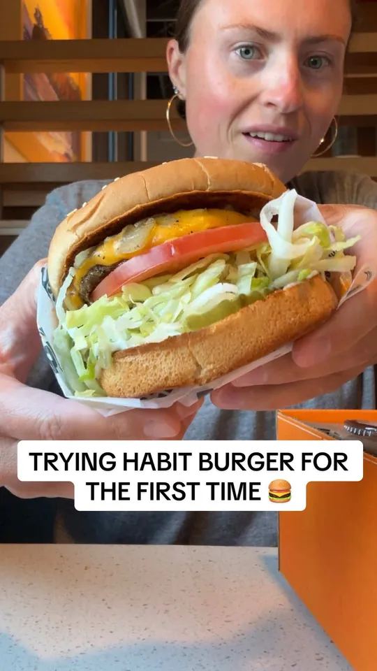 Burger at Habit Burger Grill, Miami