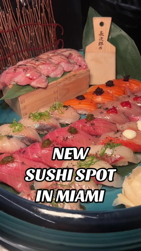 Sushi at Hikari, Miami