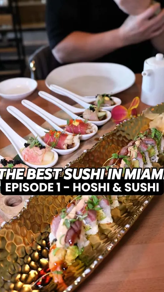 Lobster roll at Hoshi & Sushi Fusion Cuisine, Miami