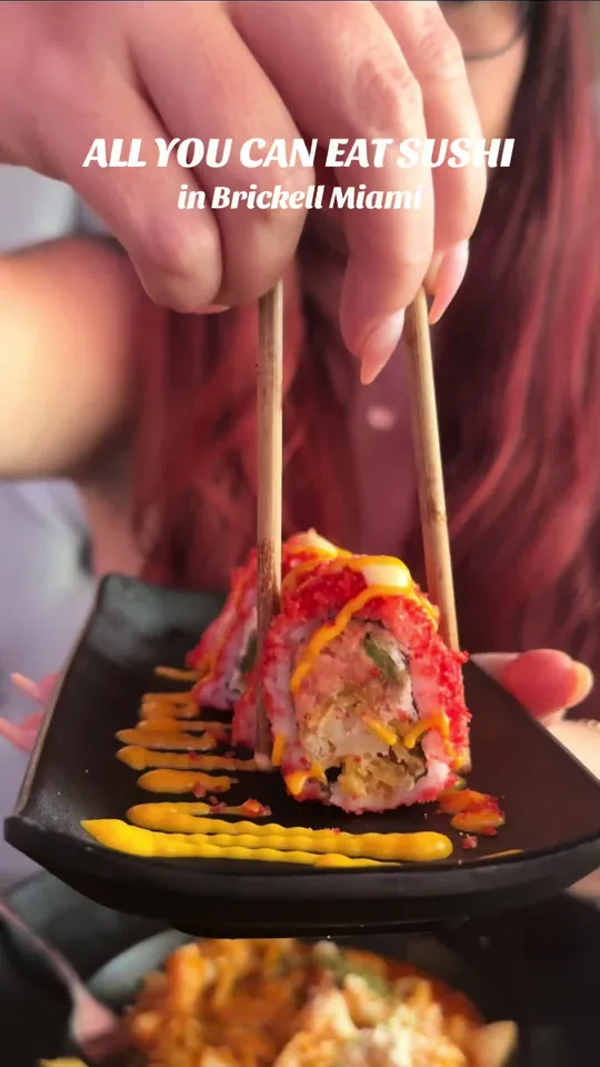 Sushi at Kan Sushi, Miami