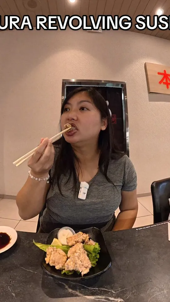 Sushi at Kura Revolving Sushi Bar, Miami
