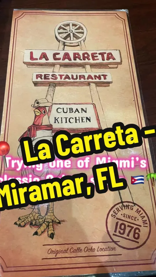 Video at La Carreta, Miami