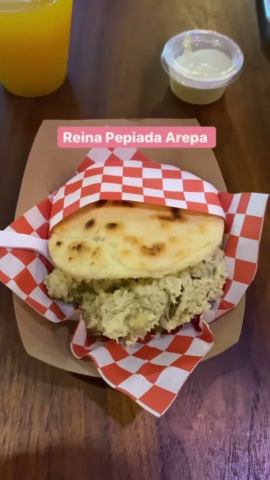 Arepas at La Latina, Miami