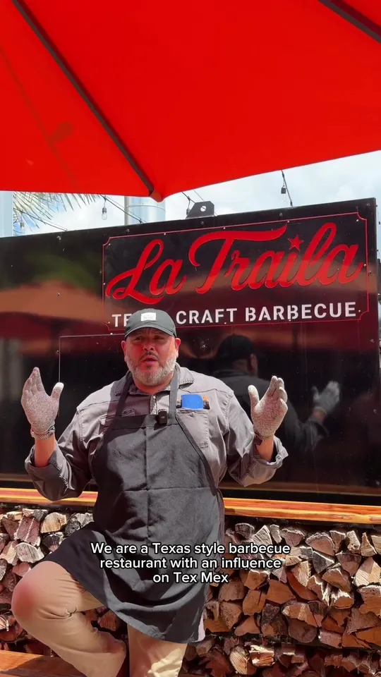 Brisket at La Traila Barbecue, Miami