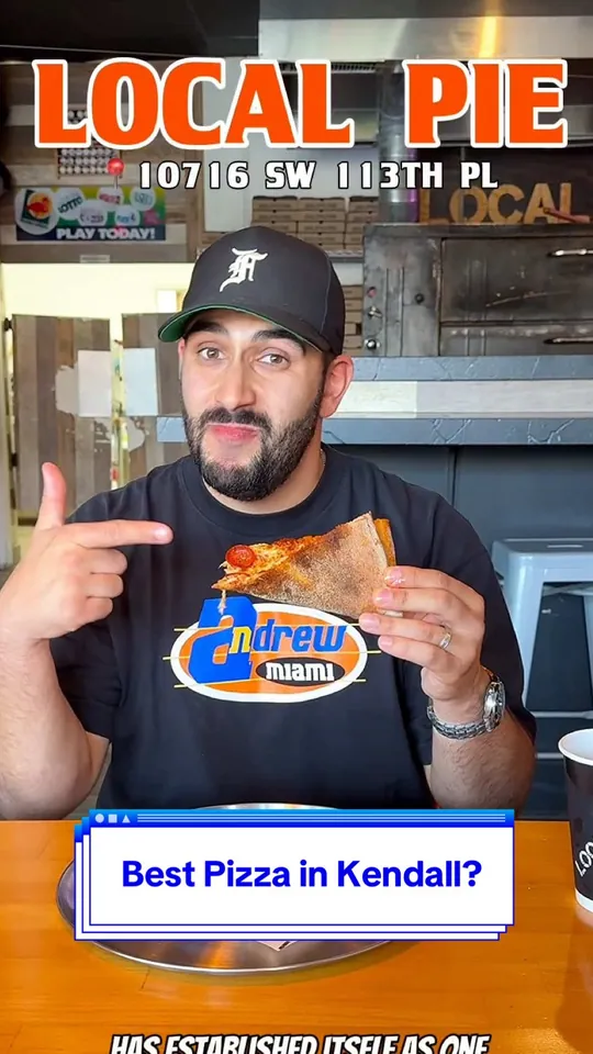 Pizza at Local PIE, Miami