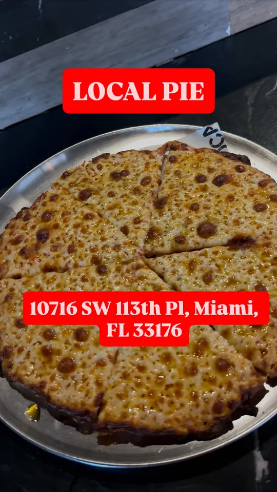 Pizza at Local PIE, Miami