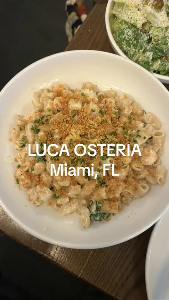 Video at Luca Osteria, Miami
