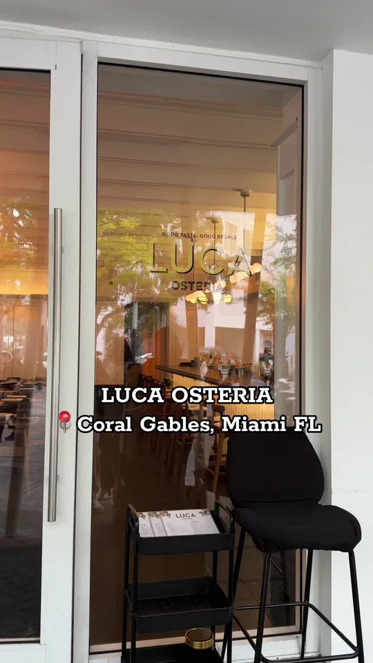 Video at Luca Osteria, Miami