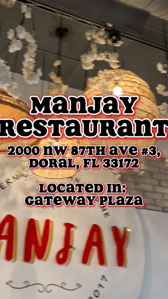 Steak at Manjay Restaurant, Miami