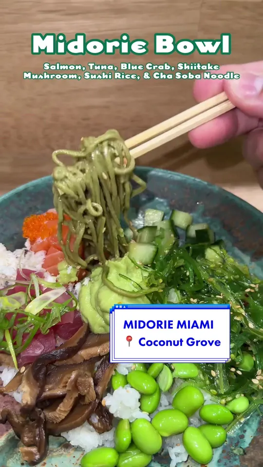 Sushi at Midorie 79th, Miami