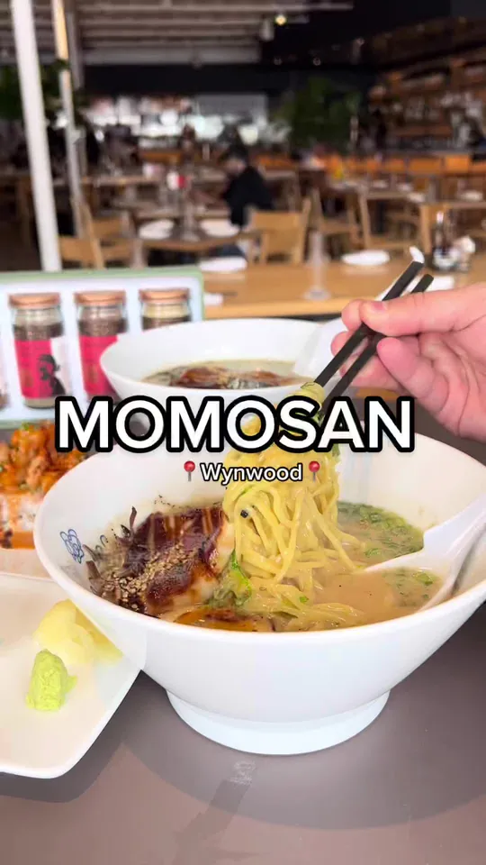 Ramen at Momosan Wynwood, Miami
