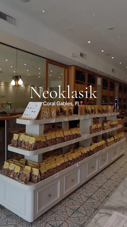 Tea at Neoklasik Modern Artisan Bakery, Miami