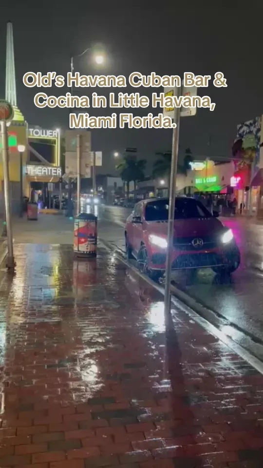 Video at Old's Havana Cuban Bar & Cocina, Miami