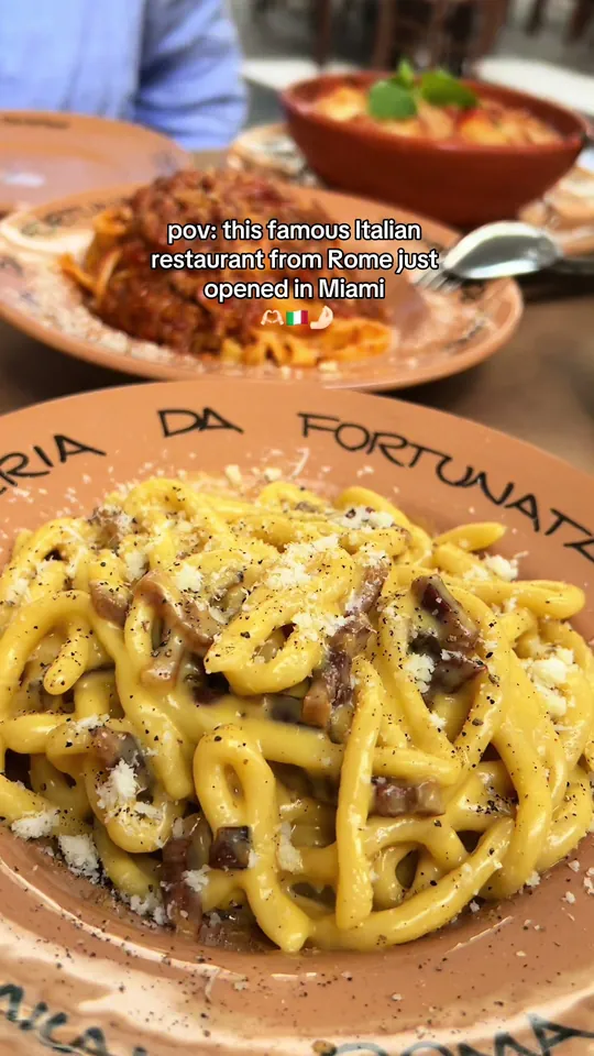 Video at Osteria, Miami