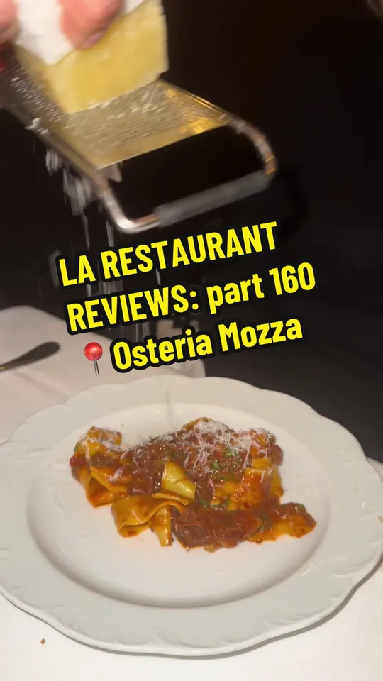 Video at Osteria, Miami