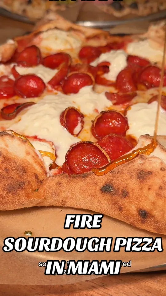 Pizza at Piacere Wood Fired Pizza, Miami – $10 on the menu