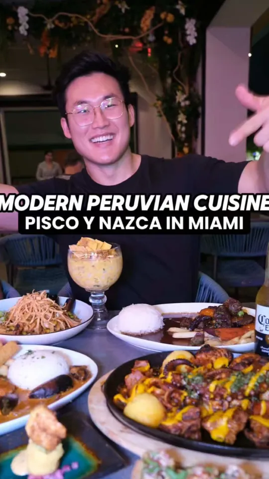 Ceviche at Pisco y Nazca Ceviche Gastrobar, Miami