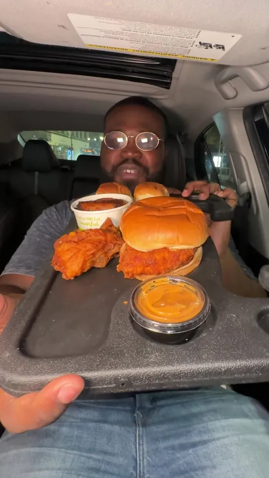 Video at Pollo Campero, Miami