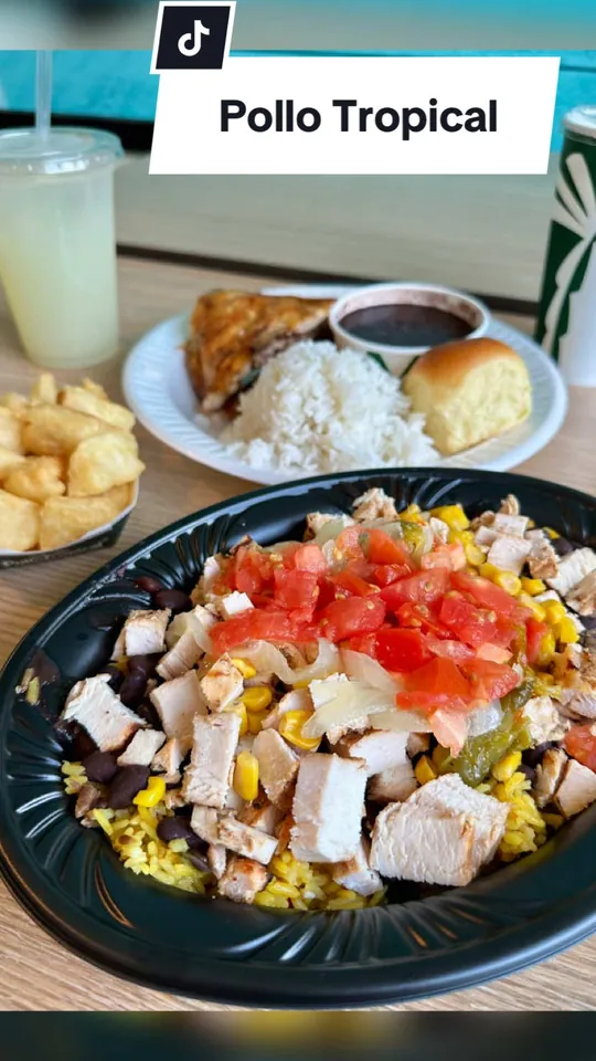 Chicken at Pollo Tropical, Miami