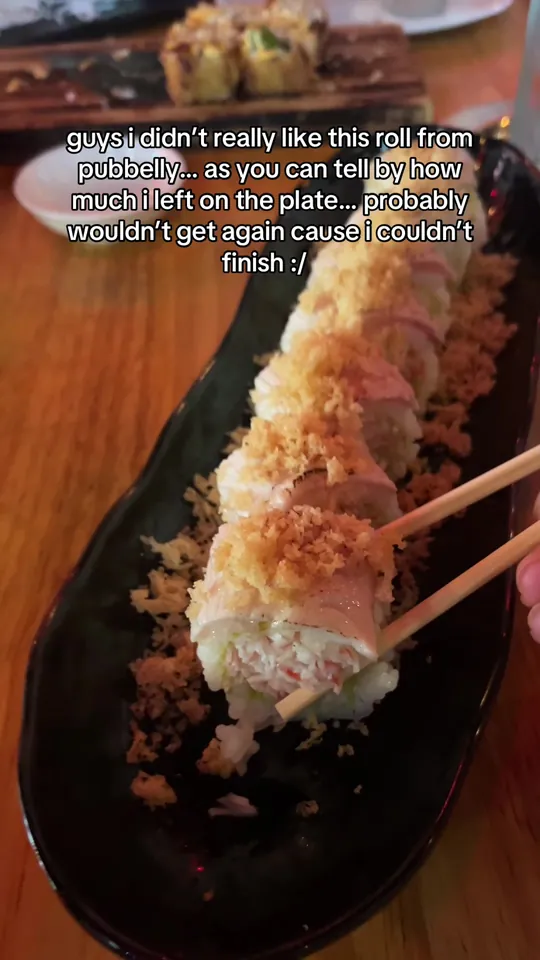 Sushi at Pubbelly Sushi, Miami