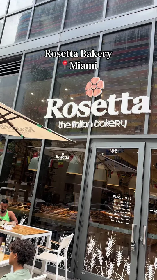 Video at Rosetta Bakery, Miami