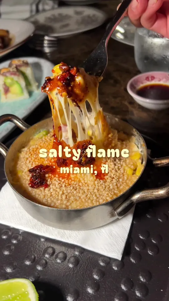 Carbonara at Salty Flame, Miami