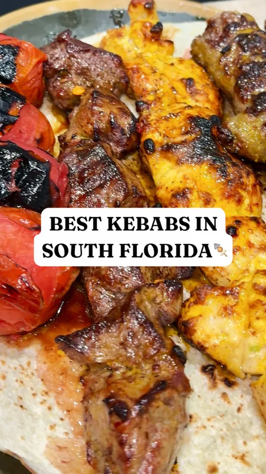 Salad at Shahs of Kabob, Miami