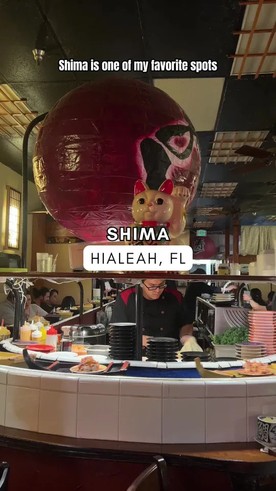 Sushi at Shima Japanese Restaurant, Miami
