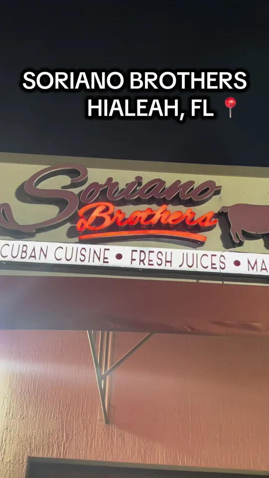 Video at Soriano Brothers Cuban Cuisine, Miami
