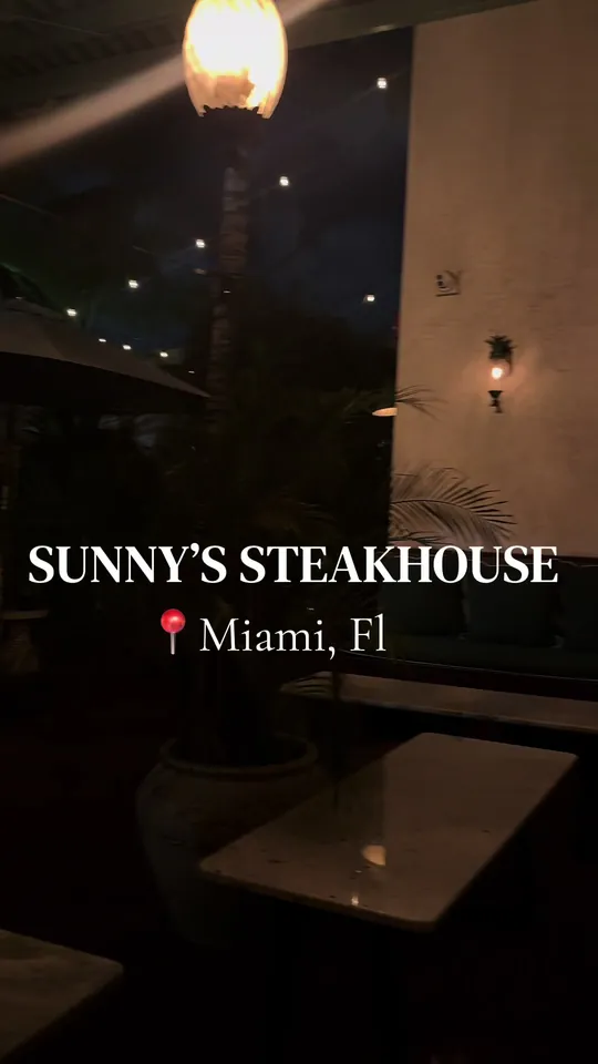 Steak at Sunny's Steakhouse, Miami